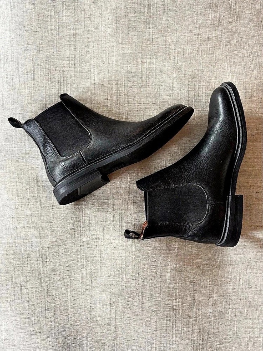 Frye Melissa Chelsea Boot Black Ankle Boots